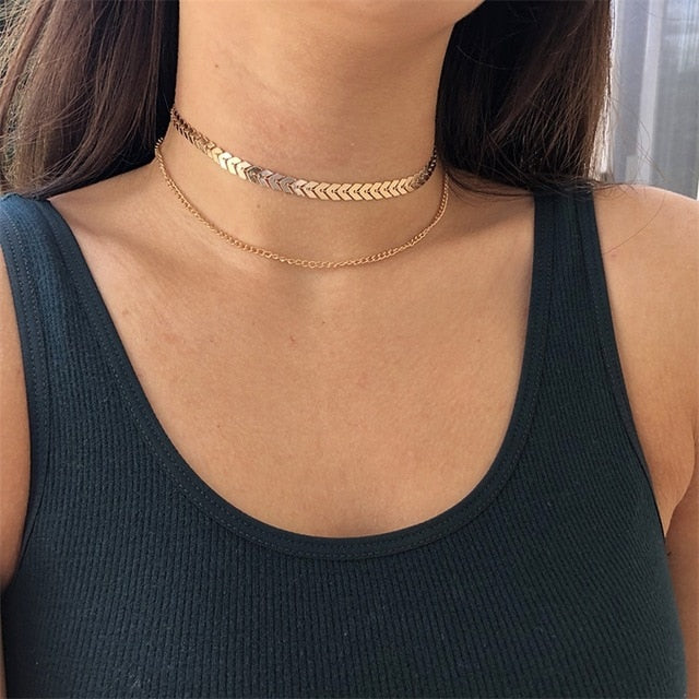 Two Layers Chain Choker