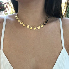 Load image into Gallery viewer, 2 Layer Star Moon Choker