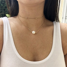 Load image into Gallery viewer, 2 Layer Star Moon Choker