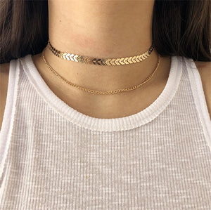 Two Layers Chain Choker