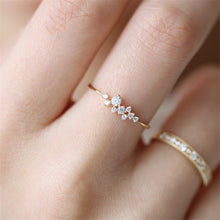 Load image into Gallery viewer, Dainty Zircon Stone Ring