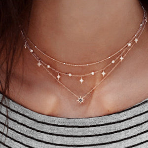 Multi-layer Star Tassel Pendant