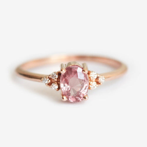 Dainty  Crystal Ring