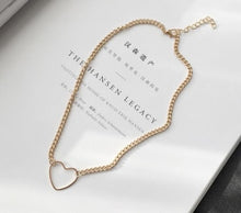 Load image into Gallery viewer, Silver Love Necklace