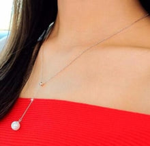 Load image into Gallery viewer, Silver Love Necklace