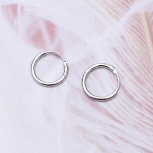 Big Circle Round Drop Earrings