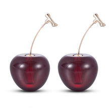 Load image into Gallery viewer, Cherry Fruit Earrings