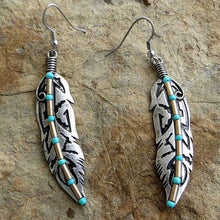 Load image into Gallery viewer, Natural Dangle Drop Earrings