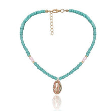 Load image into Gallery viewer, Three Layers Colorful Shell Pendant