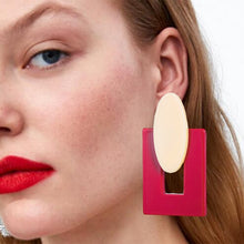 Load image into Gallery viewer, New Style Fashion Big Resin Drop Earrings