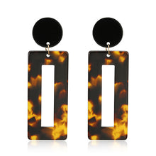 Load image into Gallery viewer, Multi-Color Big Hook Acrylic Earrings