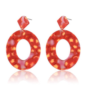 Oval  Earrings