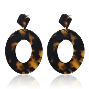 Oval  Earrings