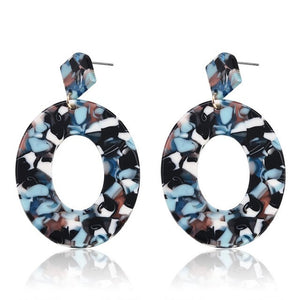 Oval  Earrings