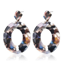 Load image into Gallery viewer, Oval  Earrings