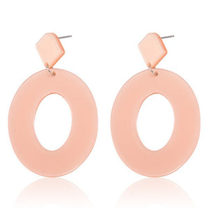 Oval  Earrings