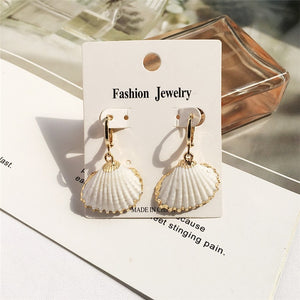 Natural Shell  Earrings