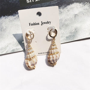 Natural Shell  Earrings