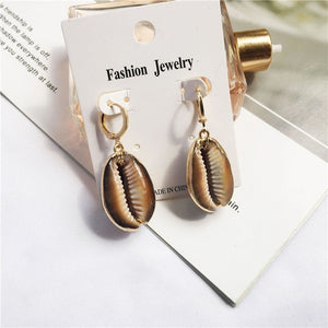 Natural Shell  Earrings