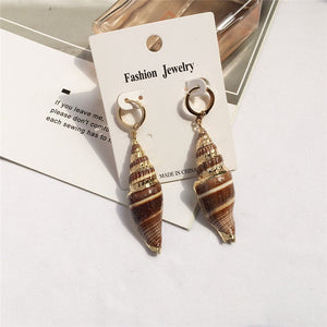 Natural Shell  Earrings